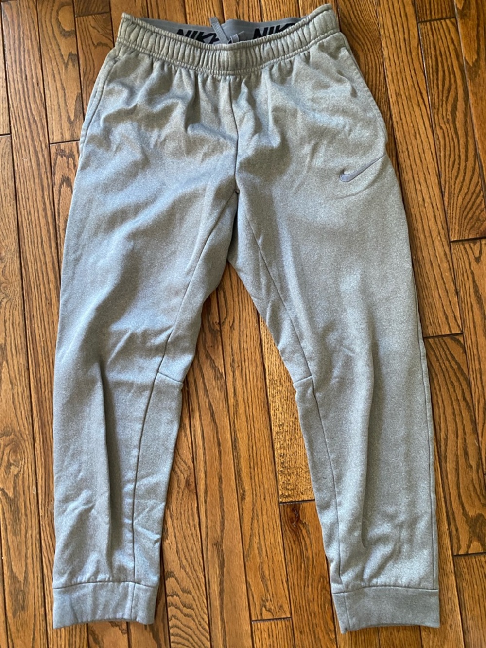 Nike Light Gray Performance Joggers sweatpants